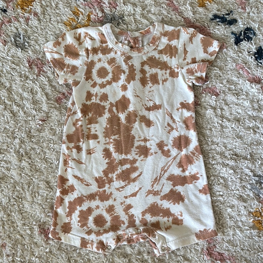 GRAYSON mini Tie-Dye Romper